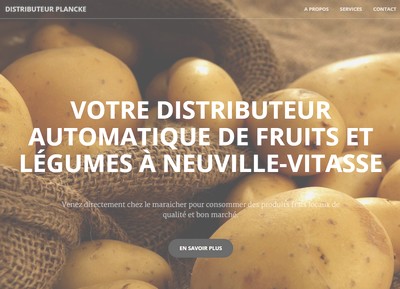 Création du site internet distributeurplancke.fr